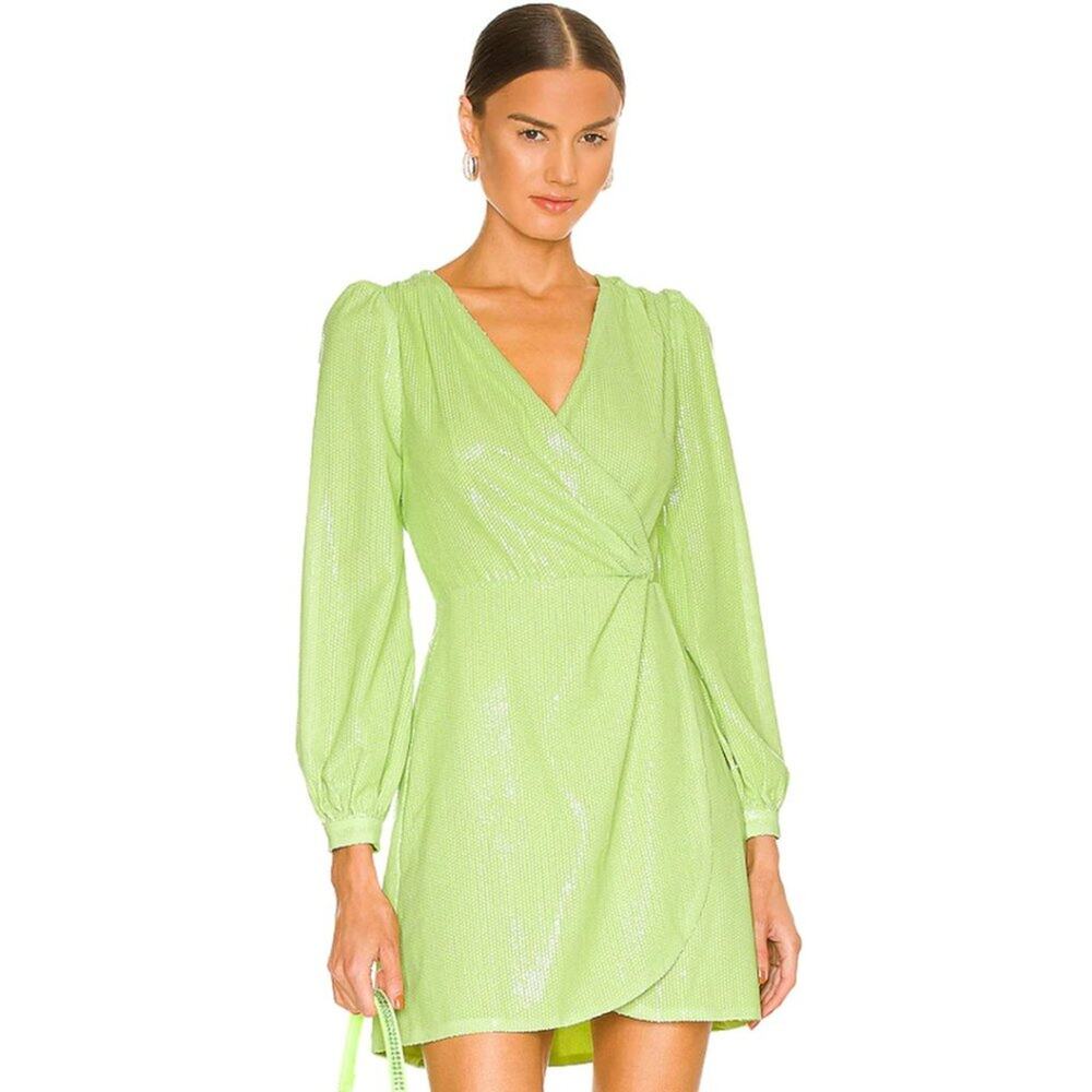 Olivia Rubin X REVOLVE Meg Dress in Green NWT Size US 4